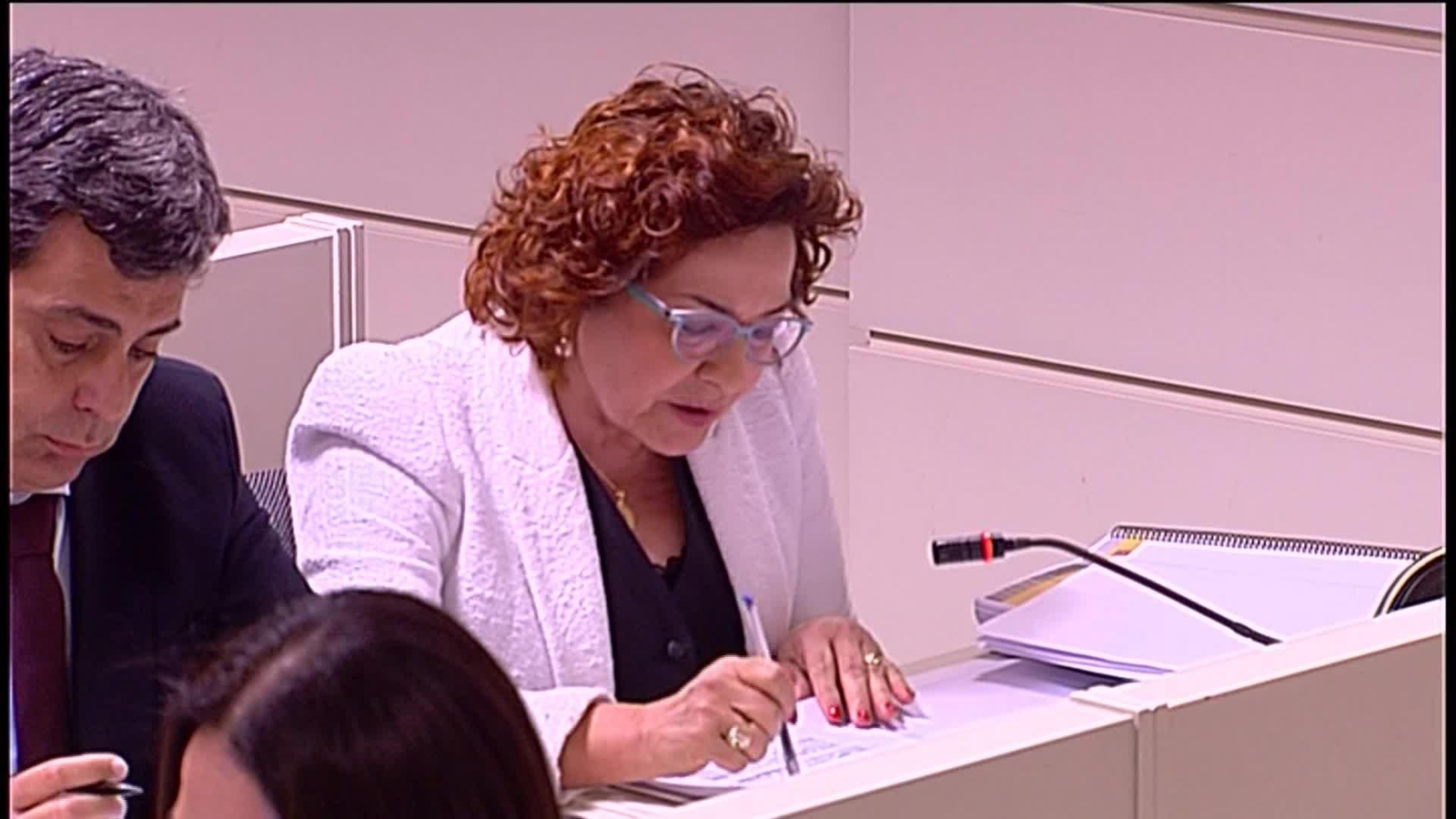 X074-SENADO EXMINISTRA RAQUEL SANCHEZ COMISION FERROVIARIA 2FIN