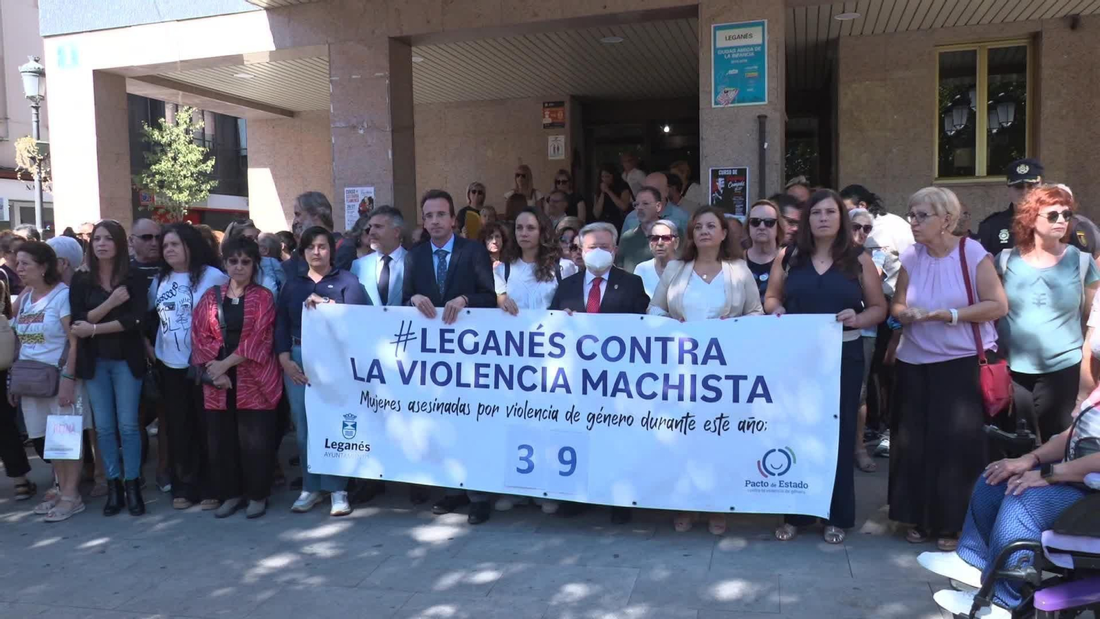 L033-MADRID MINUTO SILENCIO FALLECIDA LEGANES