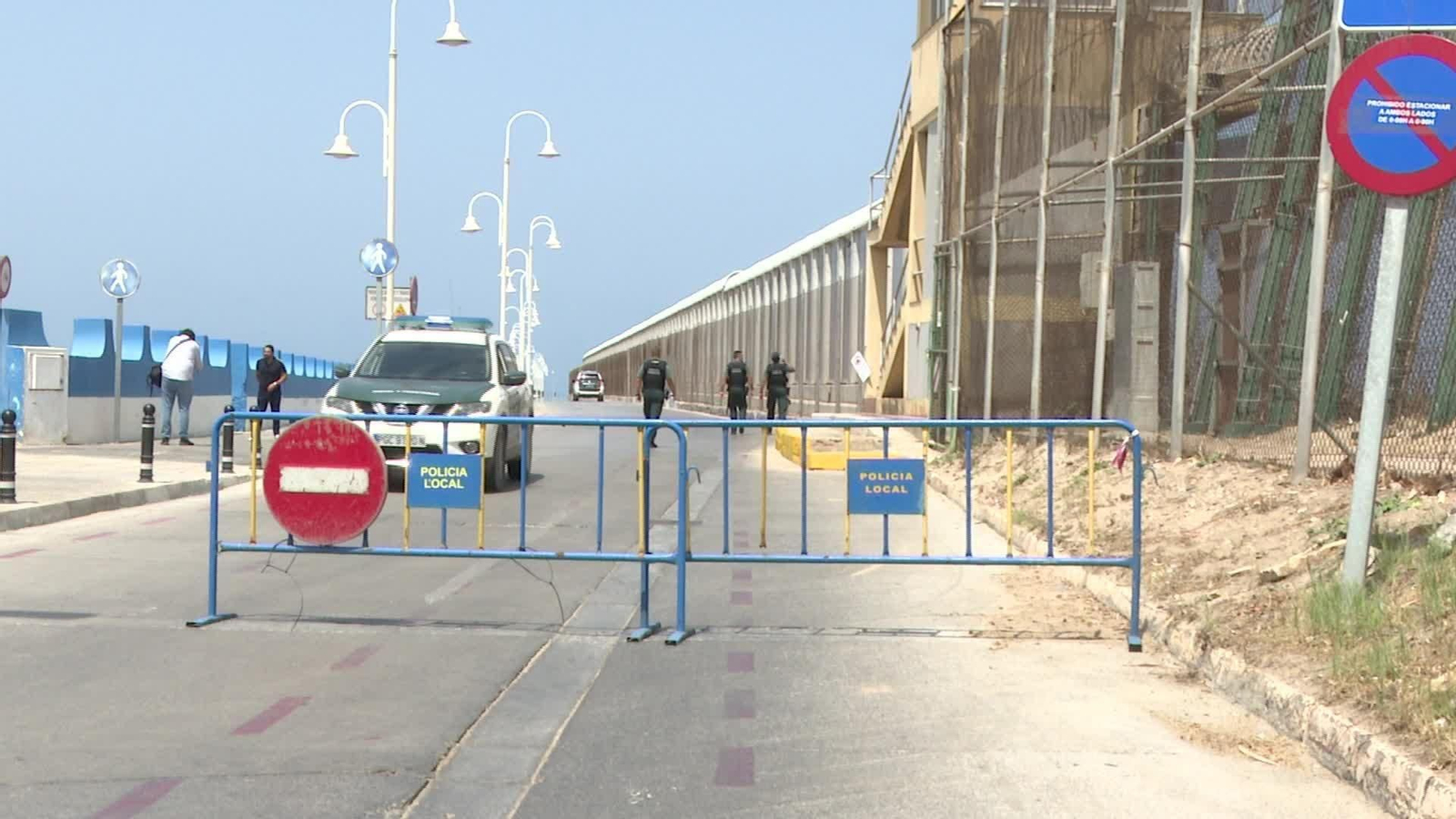V016-MELILLA TENSION FRONTERA AYER
