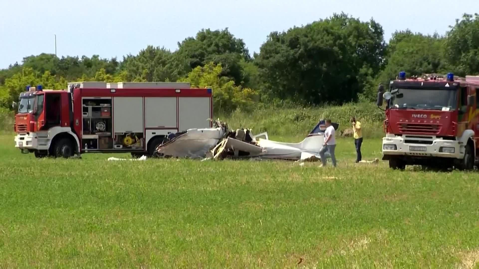 va croacia accidente avioneta