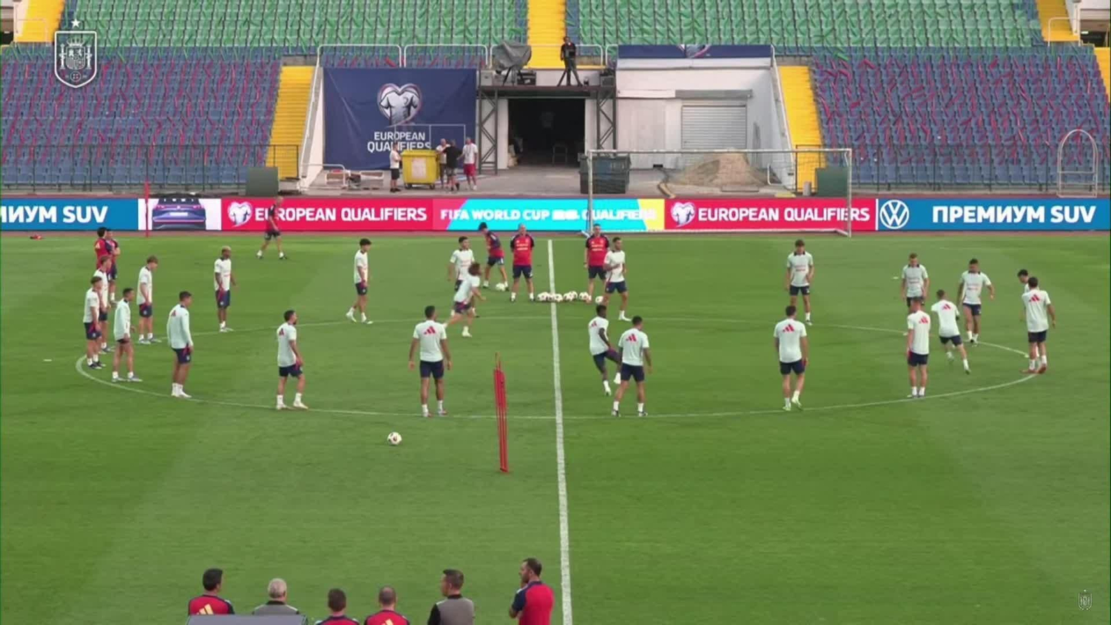 va bulgaria entrenamiento seleccion