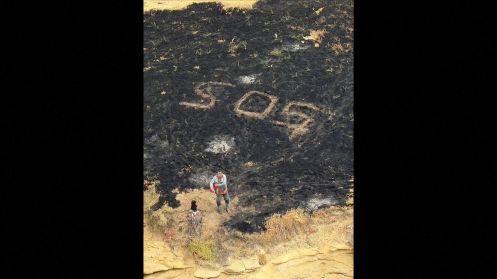 va rescate navegante incendio california