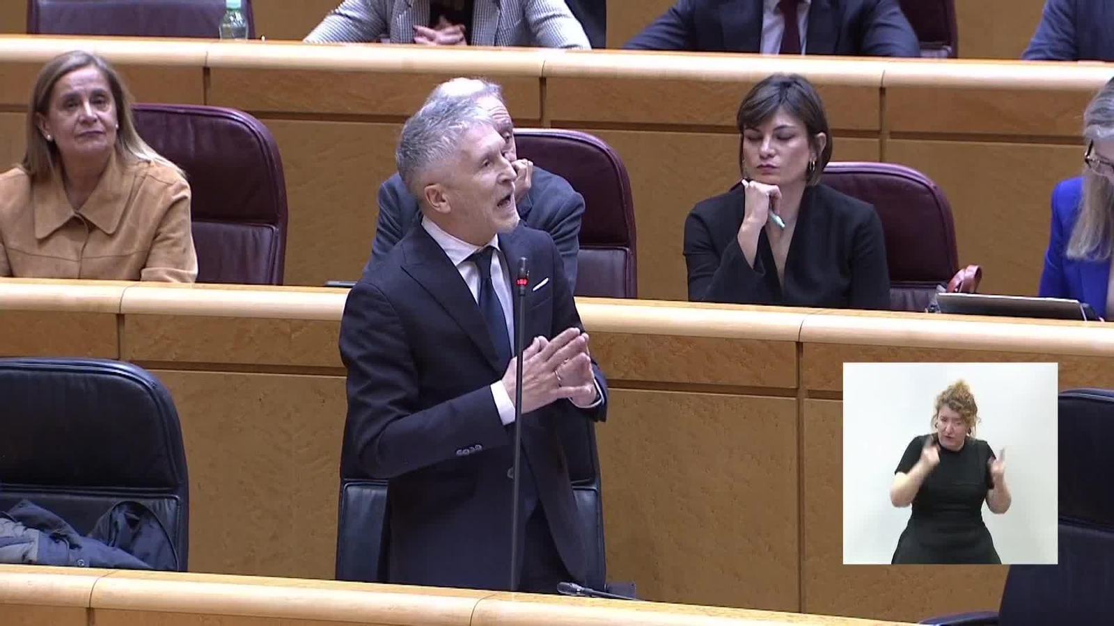 va senado pp a marlaska la baliza es sanchismo