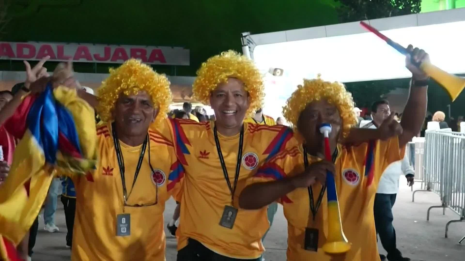 va colombianos celebran