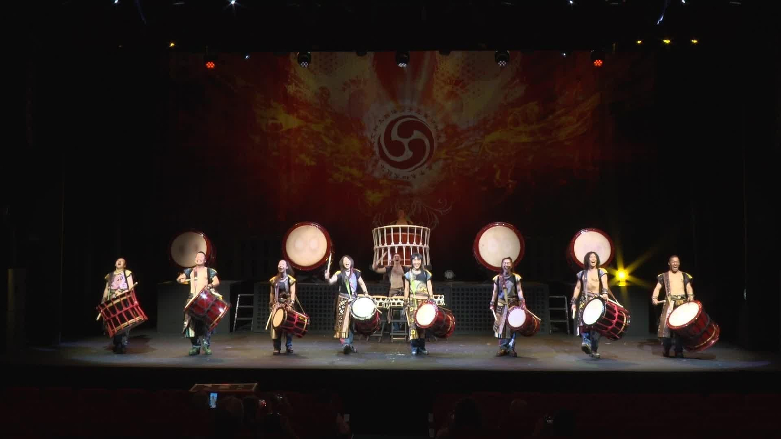 X035-BARCELONA ESPECTACULO TAMBORES JAPONESES