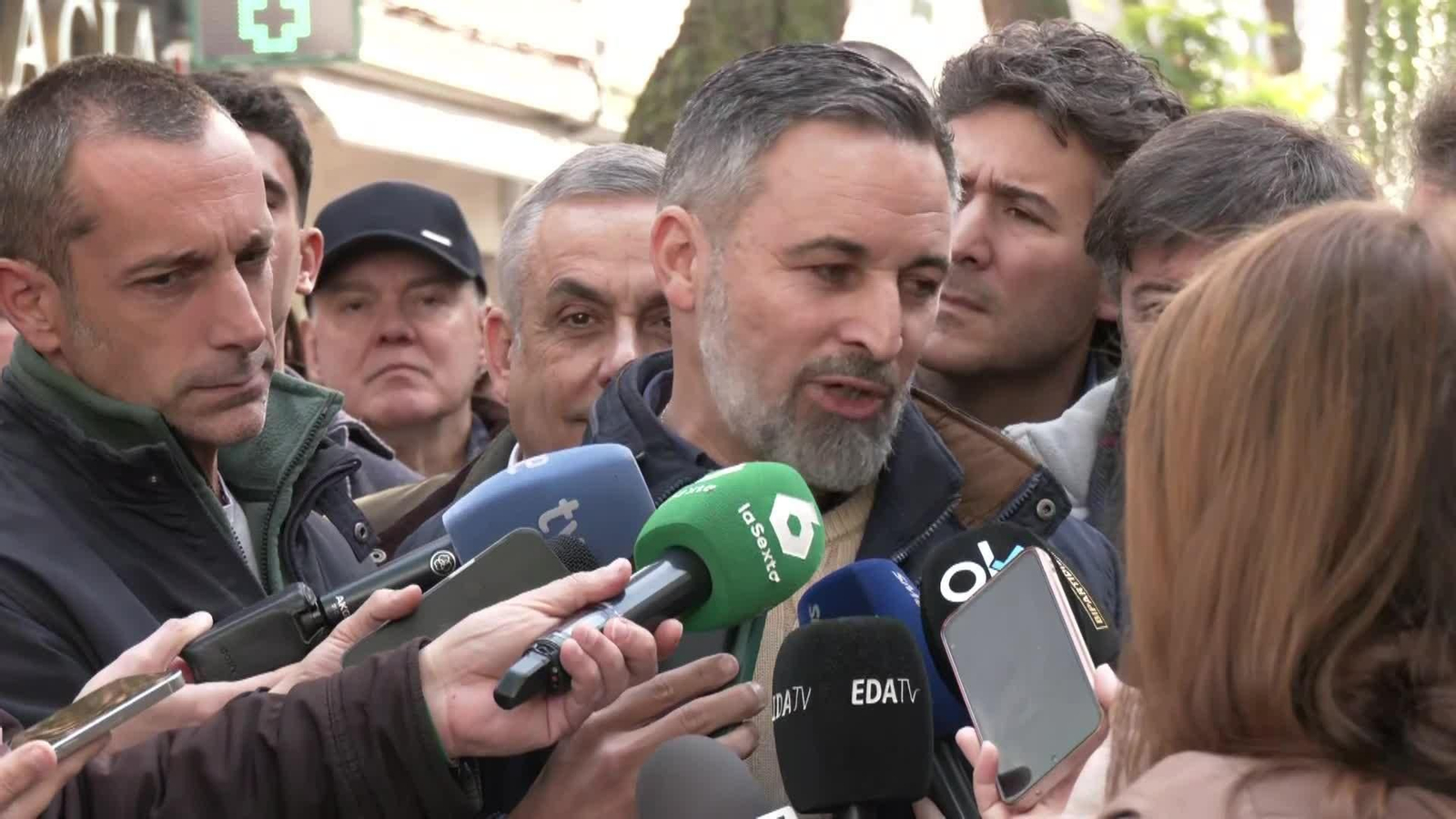 va abascal si dice algo denuncia