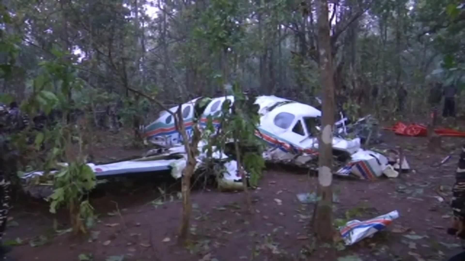 va accidente avioneta india