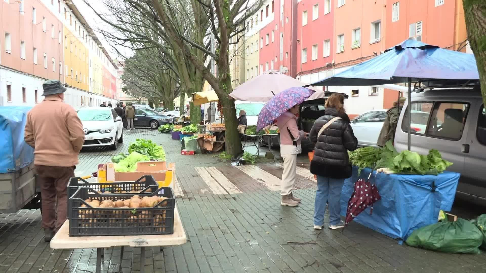X046-A CORUÑA MERCADILLOS AFECTADOS POR BORRASCAS