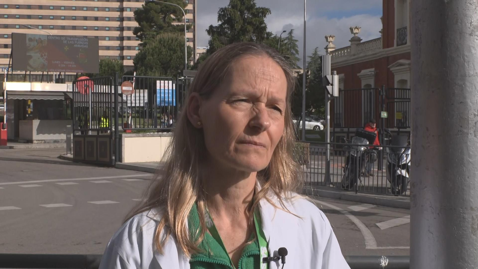 Enfermera en el Gómez Ulla