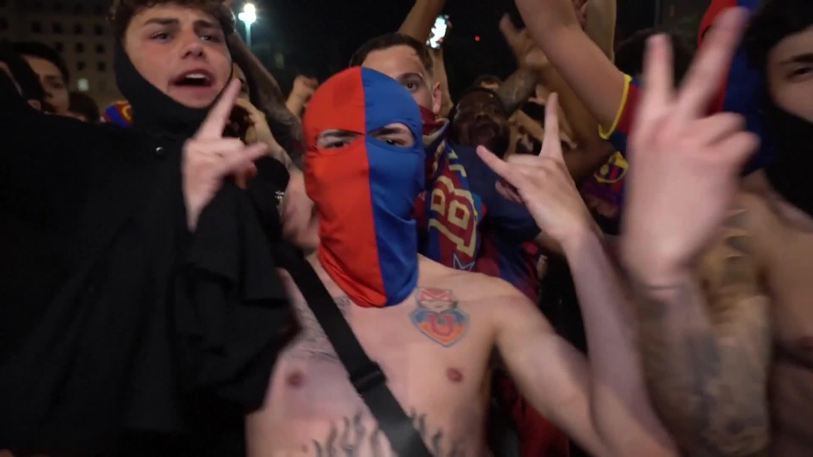 va celebraciones barça pza catalunya
