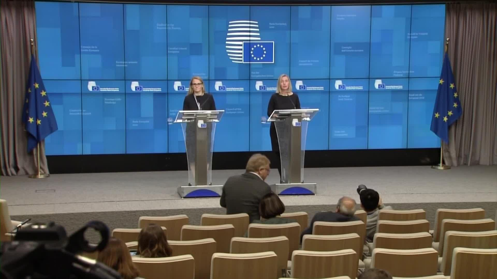 va mogherini detenida