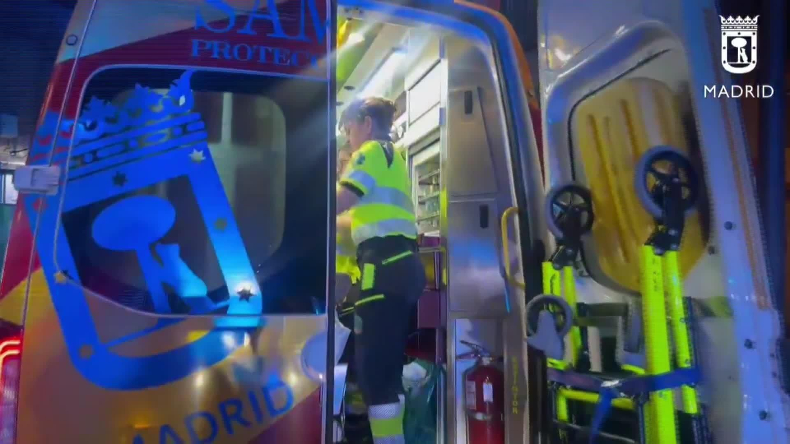 X013-IMAGENES EMERGENCIAS HERIDOS REYERTA VALLECAS