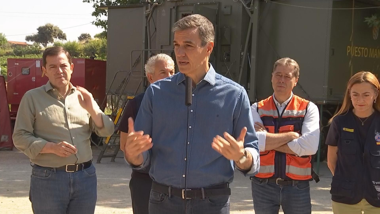 Sánchez sobre la situación de los incendios: "Quedan horas complejas"