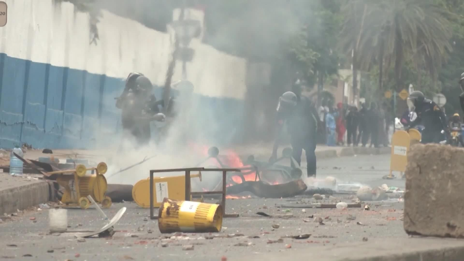va protestas senegal
