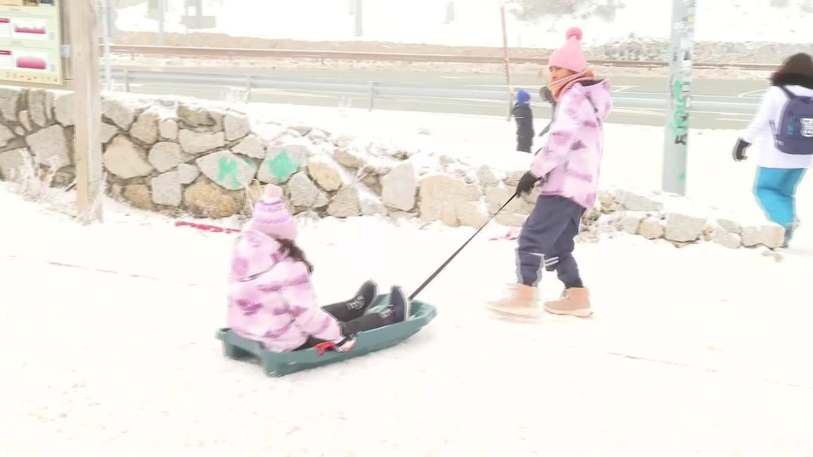 L027-MADRID NIEVE EN GUADARRAMA