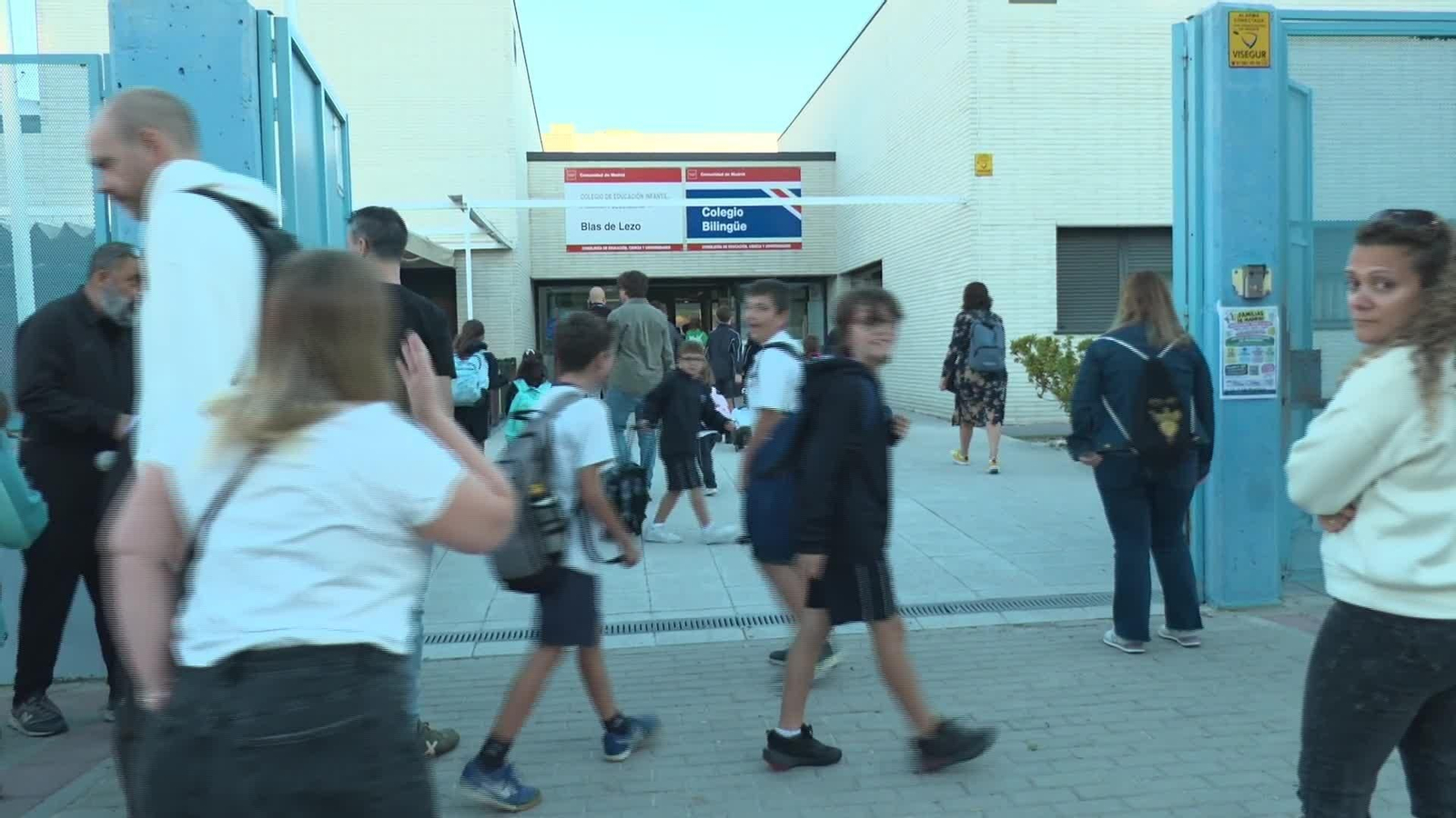 V028-MADRID PADRES AFECTADOS POR HUELGA EDUCACION