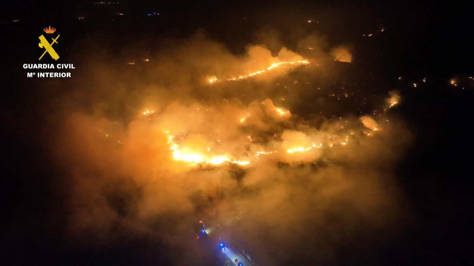va incendio cinco villas