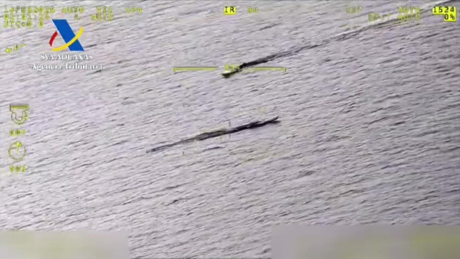 X089-CADIZ VIGILANCIA ADUANERA INTERCEPTA NARCOLANCHA