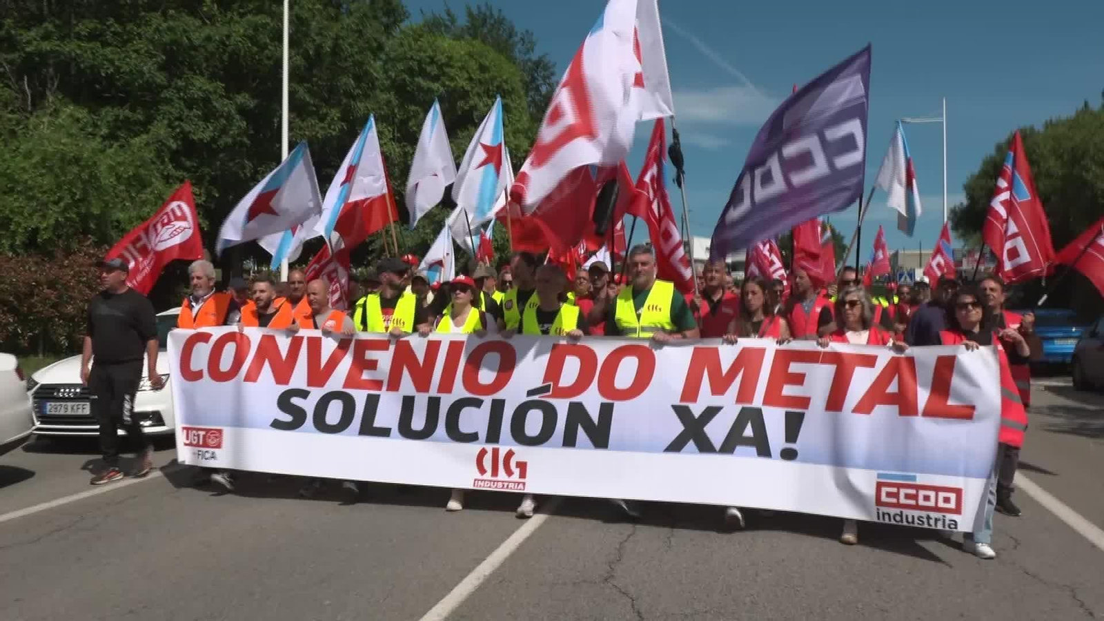 X033-A CORUÑA HUELGA DEL METAL