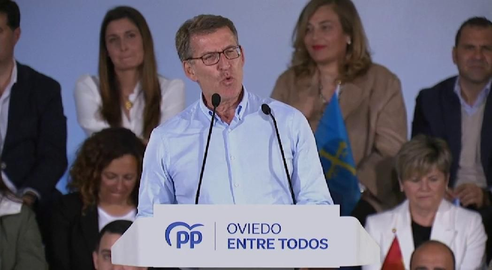 Núñez Feijóo: "Si Bildu es legal pero es indecente lo que verdaderamente es indecente es pactar con Bildu"