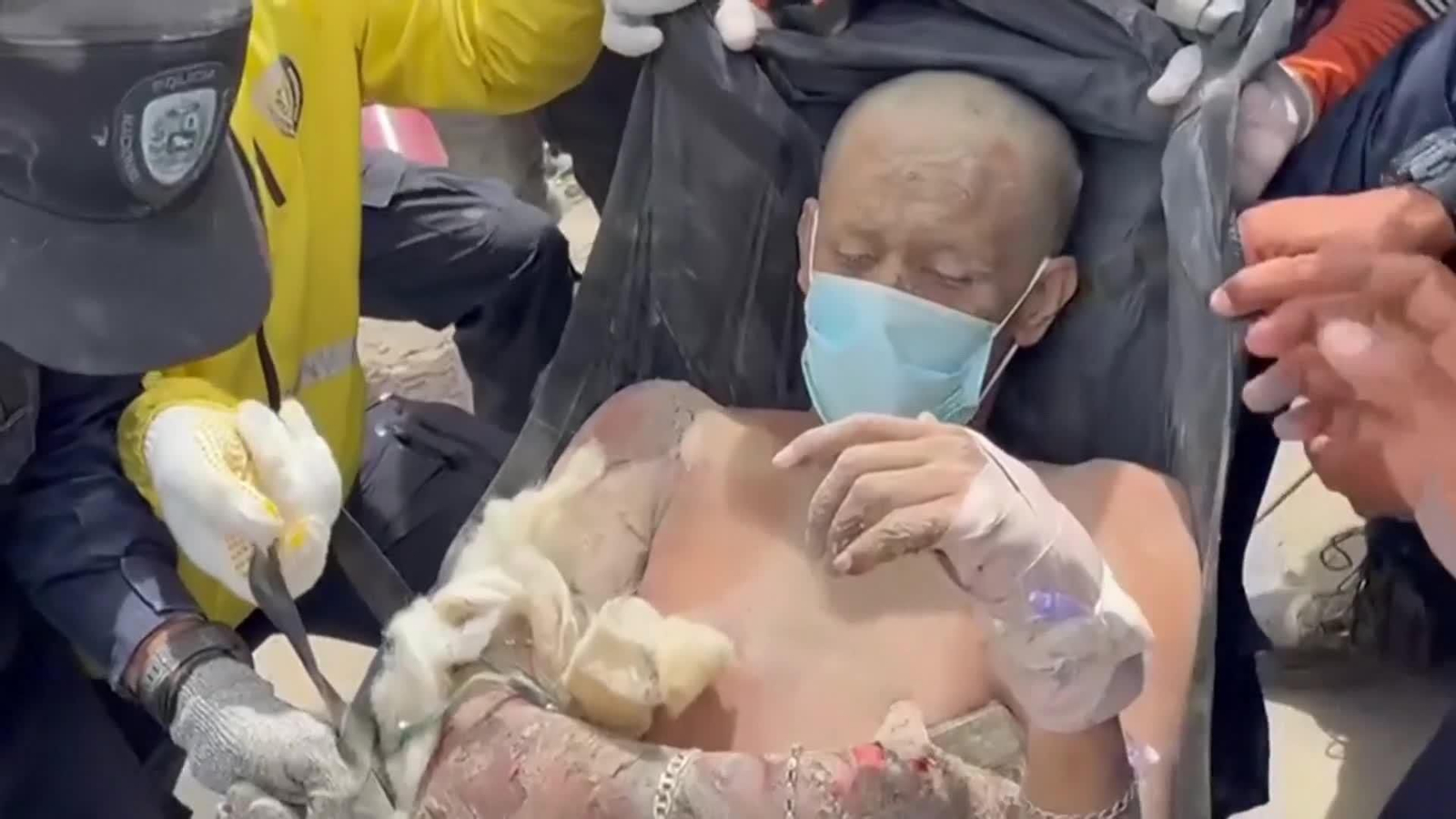 va venezuela rescate hombre tras cuatro dias