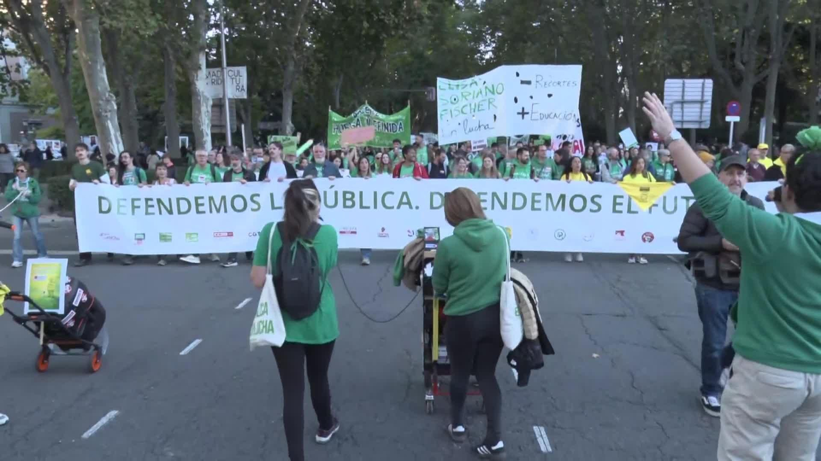va manifestacion educacion madrid