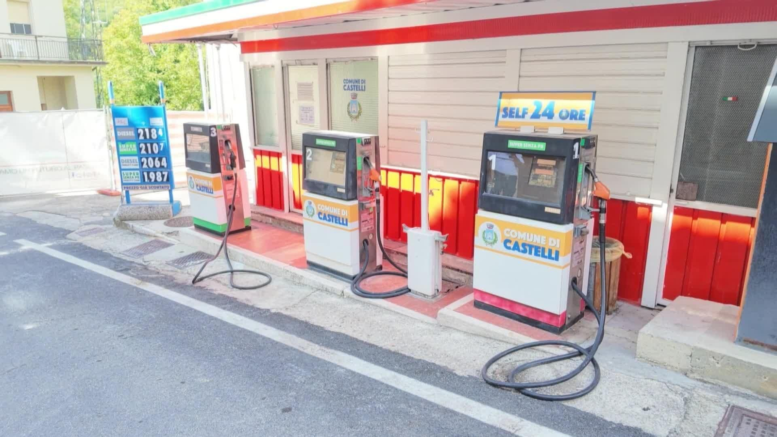 web gasolinera italia