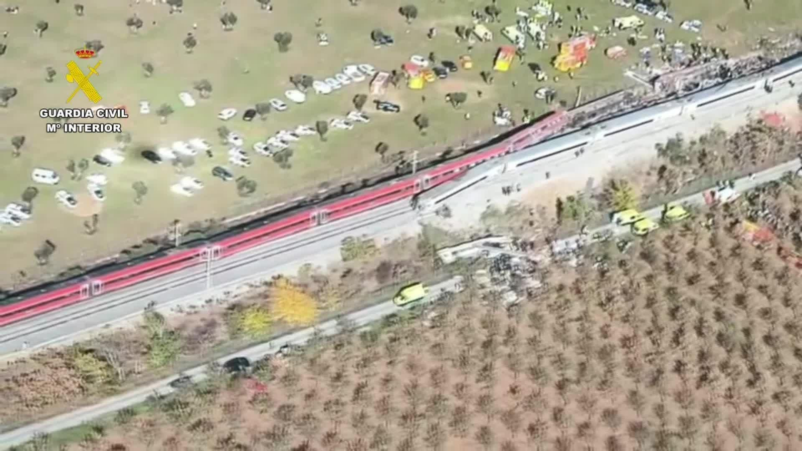 X034-IMAGENES GCIVIL AEREAS ACCIDENTE TRENES URDA