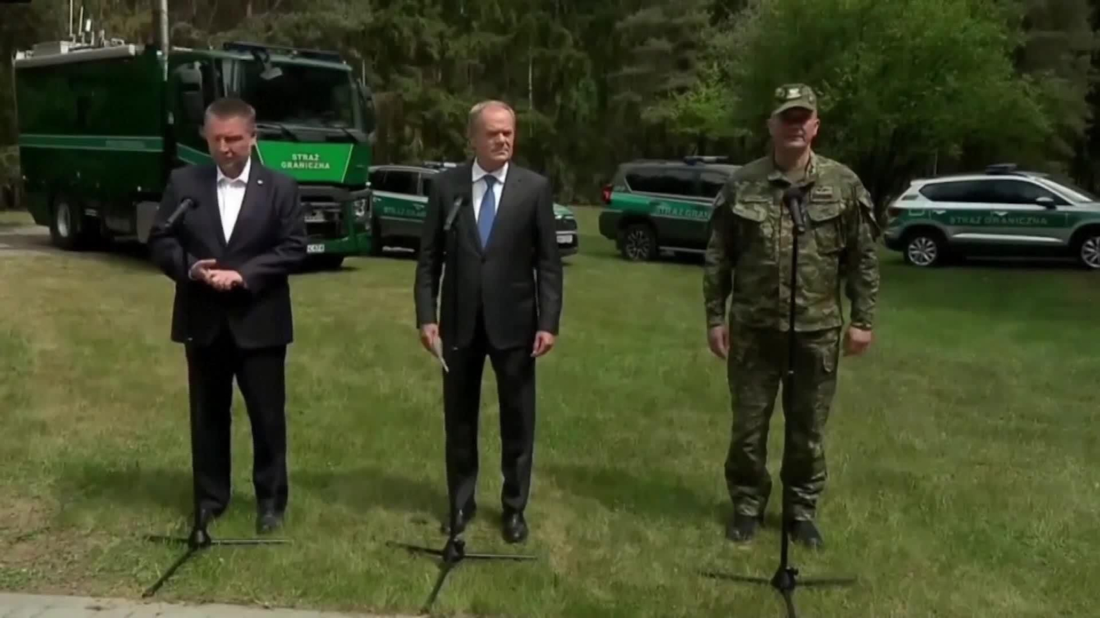 V055-POLONIA TUSK SOBRE LA RETIRADA DE TROPAS DE EEUU