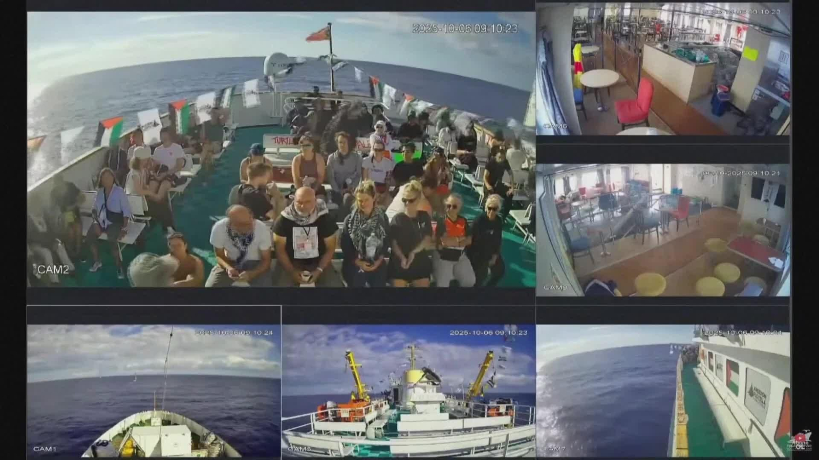 L061-MAR MEDITERRANEO SEGUNDA FLOTILLA A GAZA