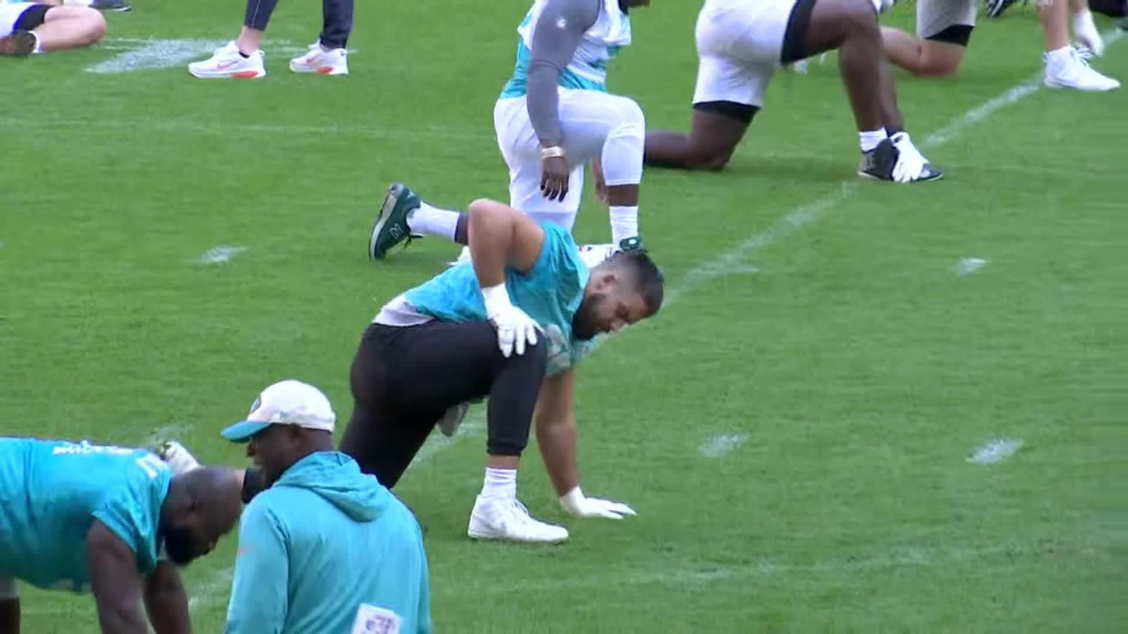 X060-MADRID ENTRENAMIENTO DOLPHINS NFL