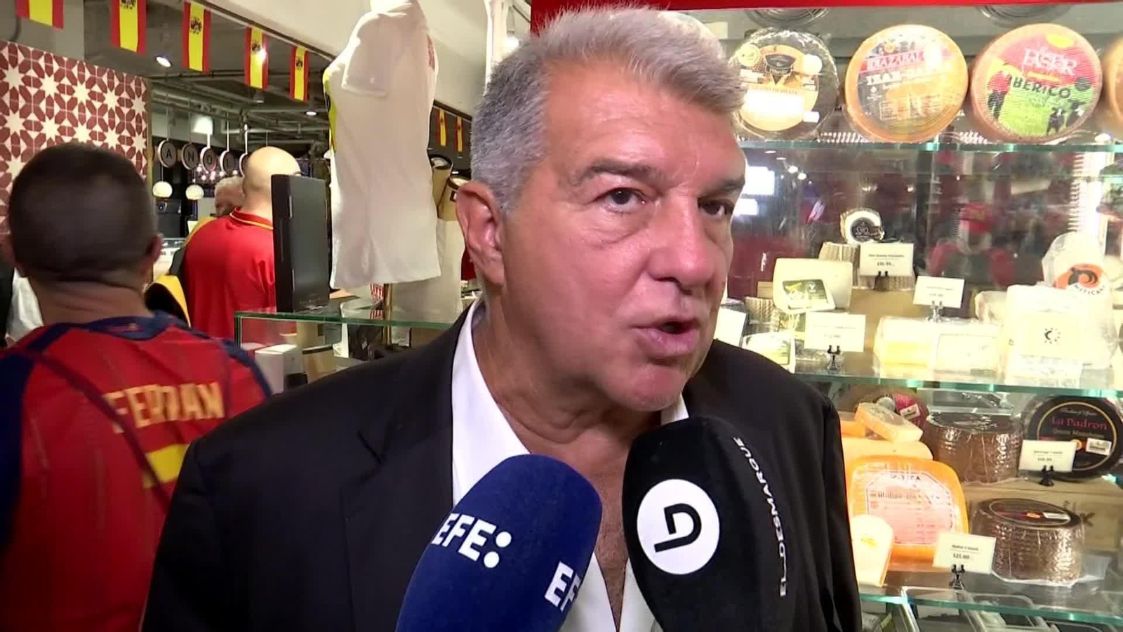 va laporta sobre la final