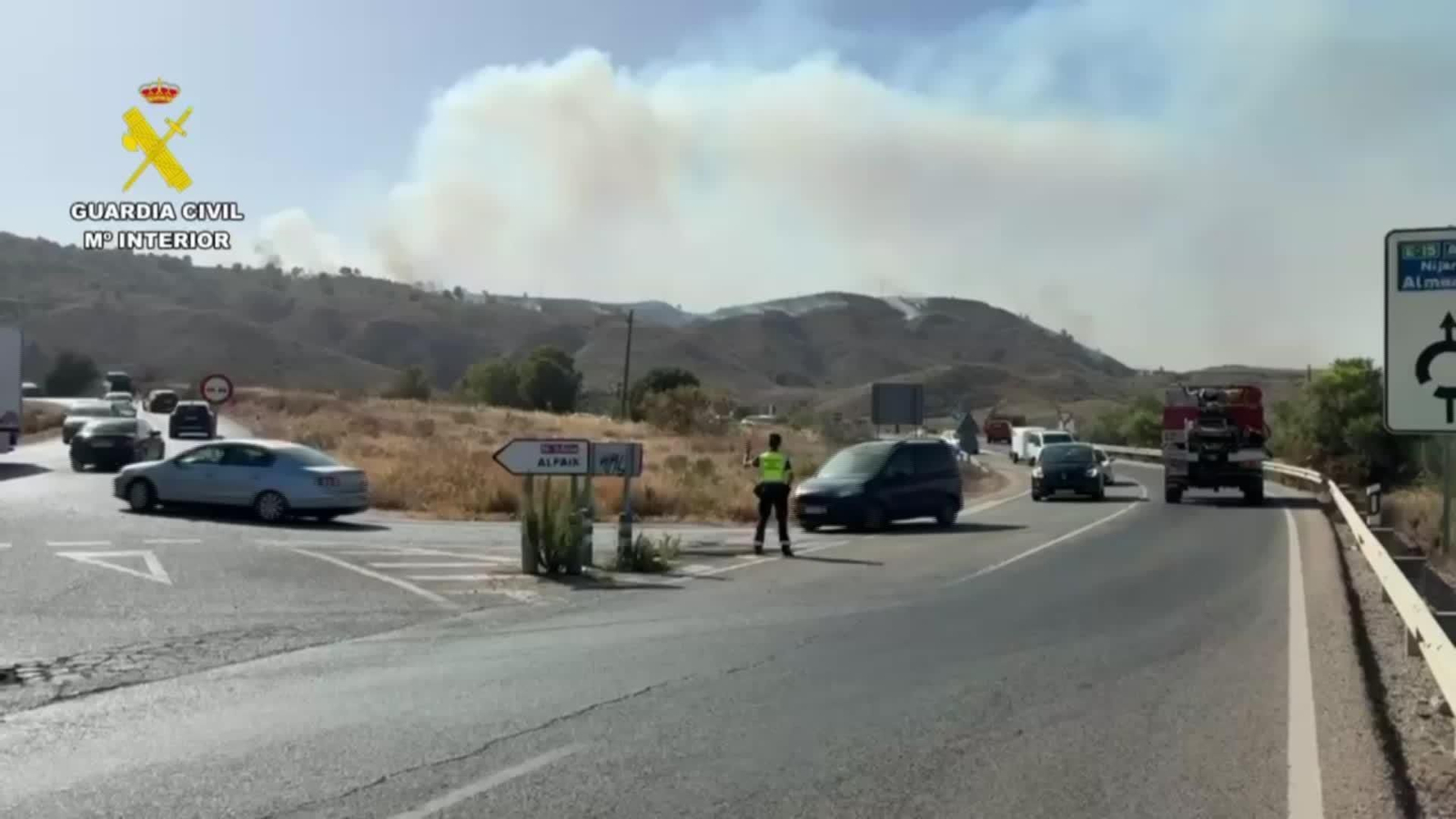S006-ALMERÍA IMÁGENES DEL INCENDIO LOS GALLARDOS