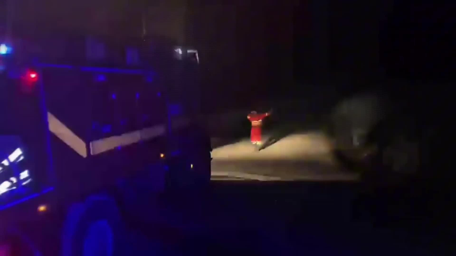 X009-IMAGENES UME INCENDIO MURCIA NOCHE