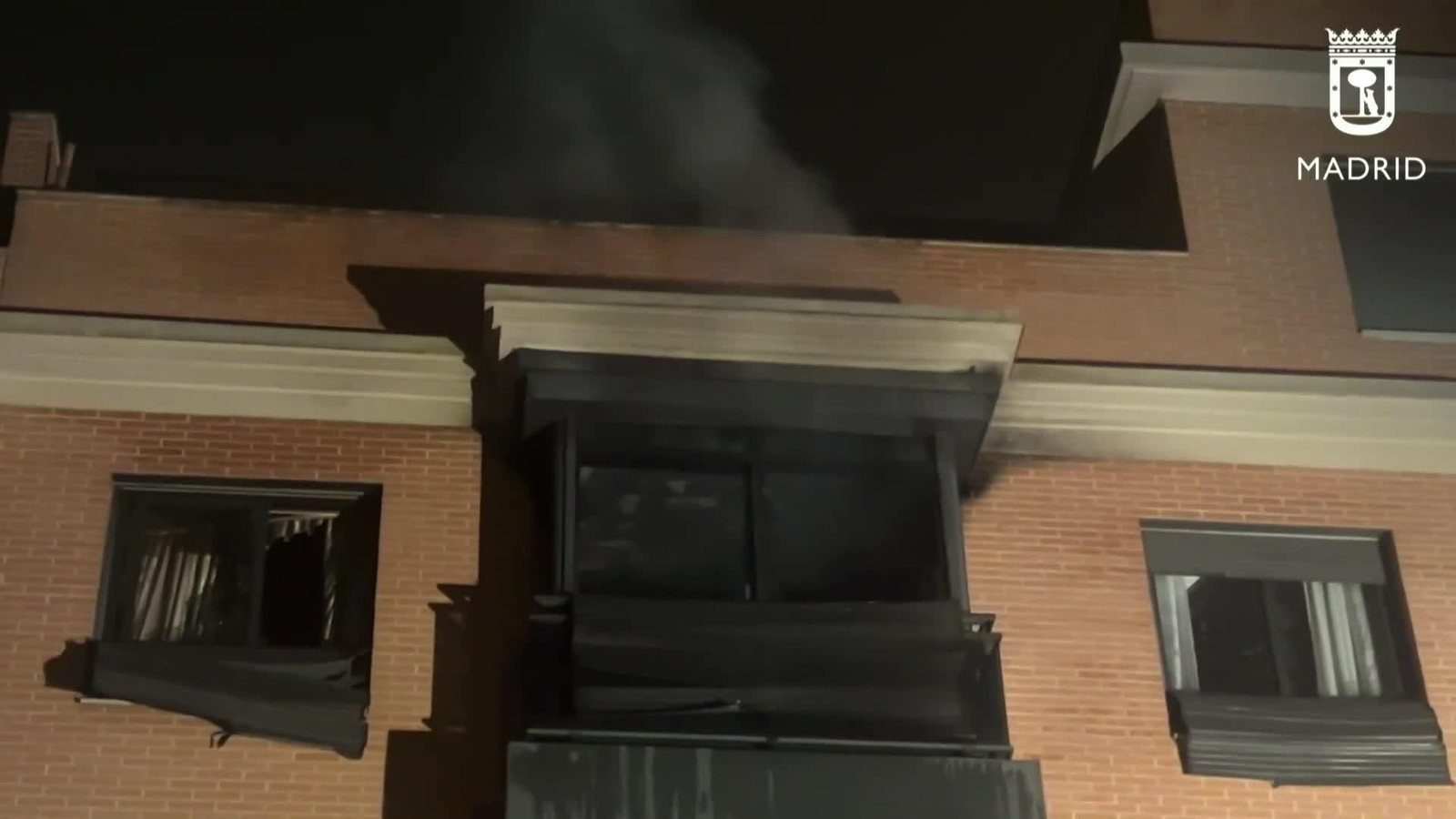 V009-MADRID INCENDIO CARABANCHEL 112