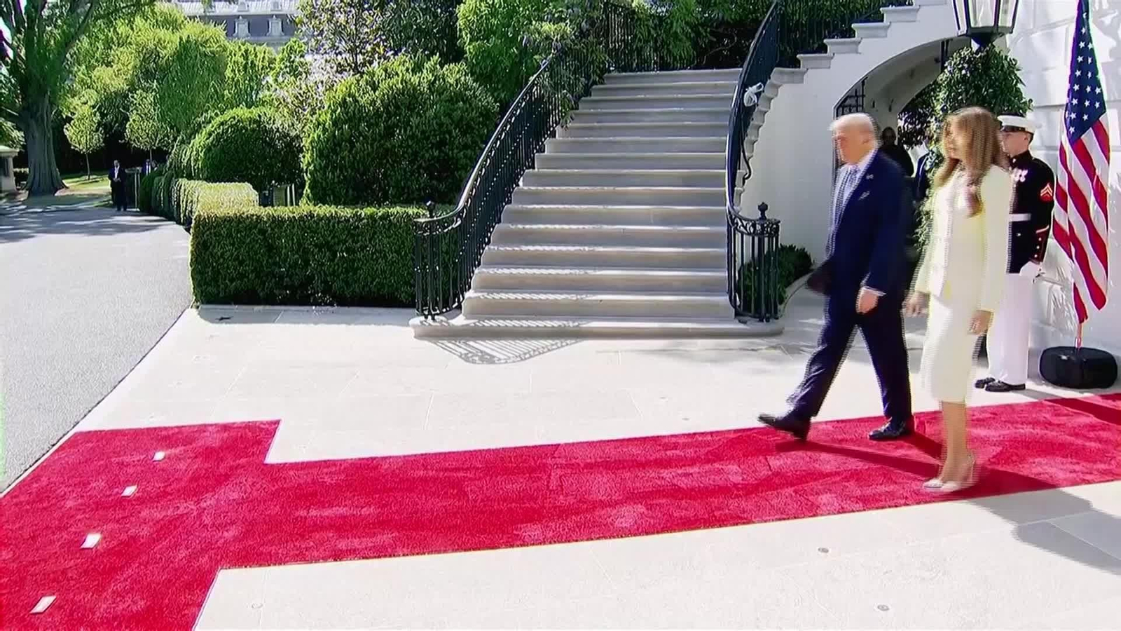 M005-EEUU TRUMP CON REY CARLOS III