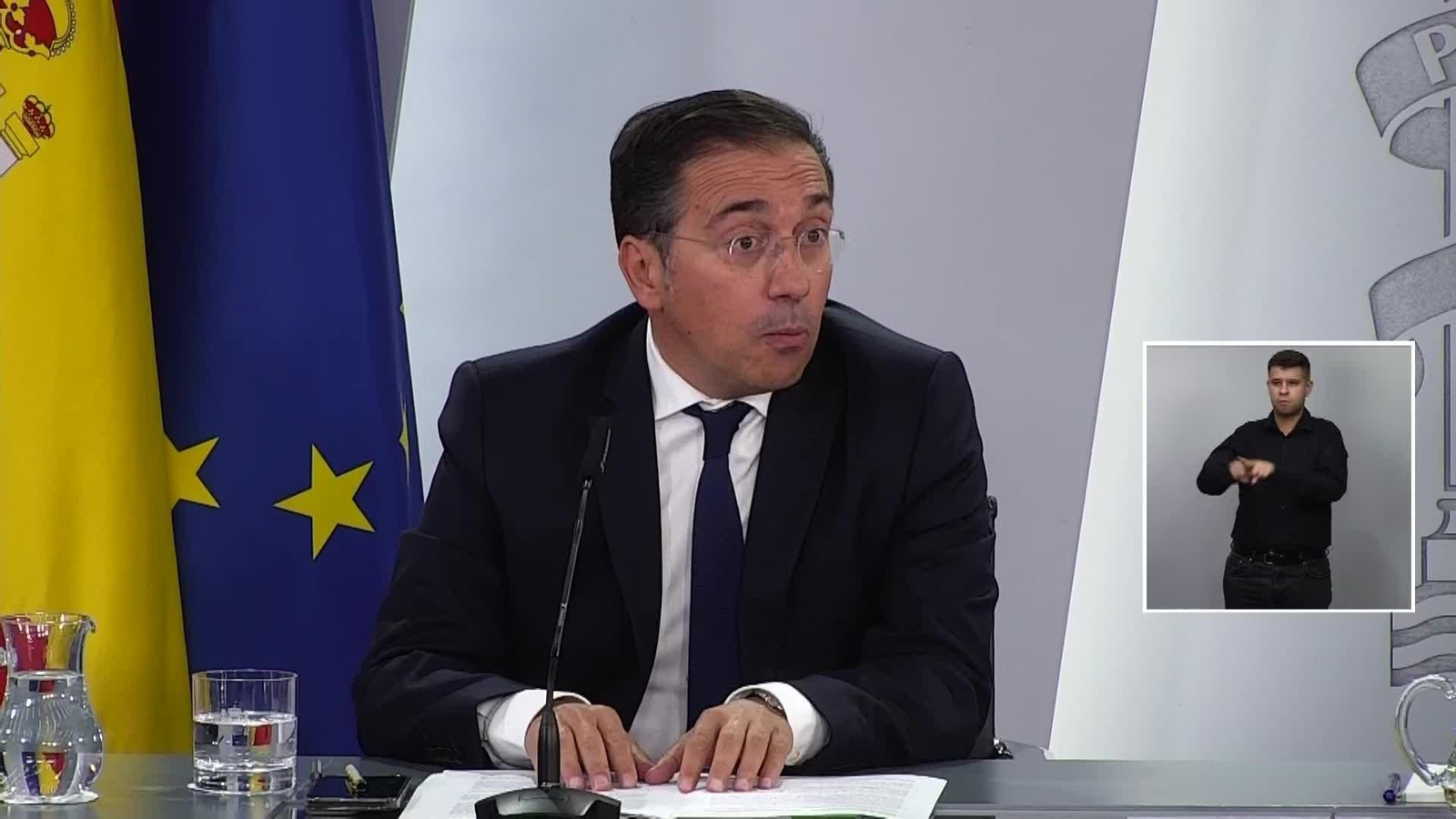 va consejo ministros albares sobre gaza
