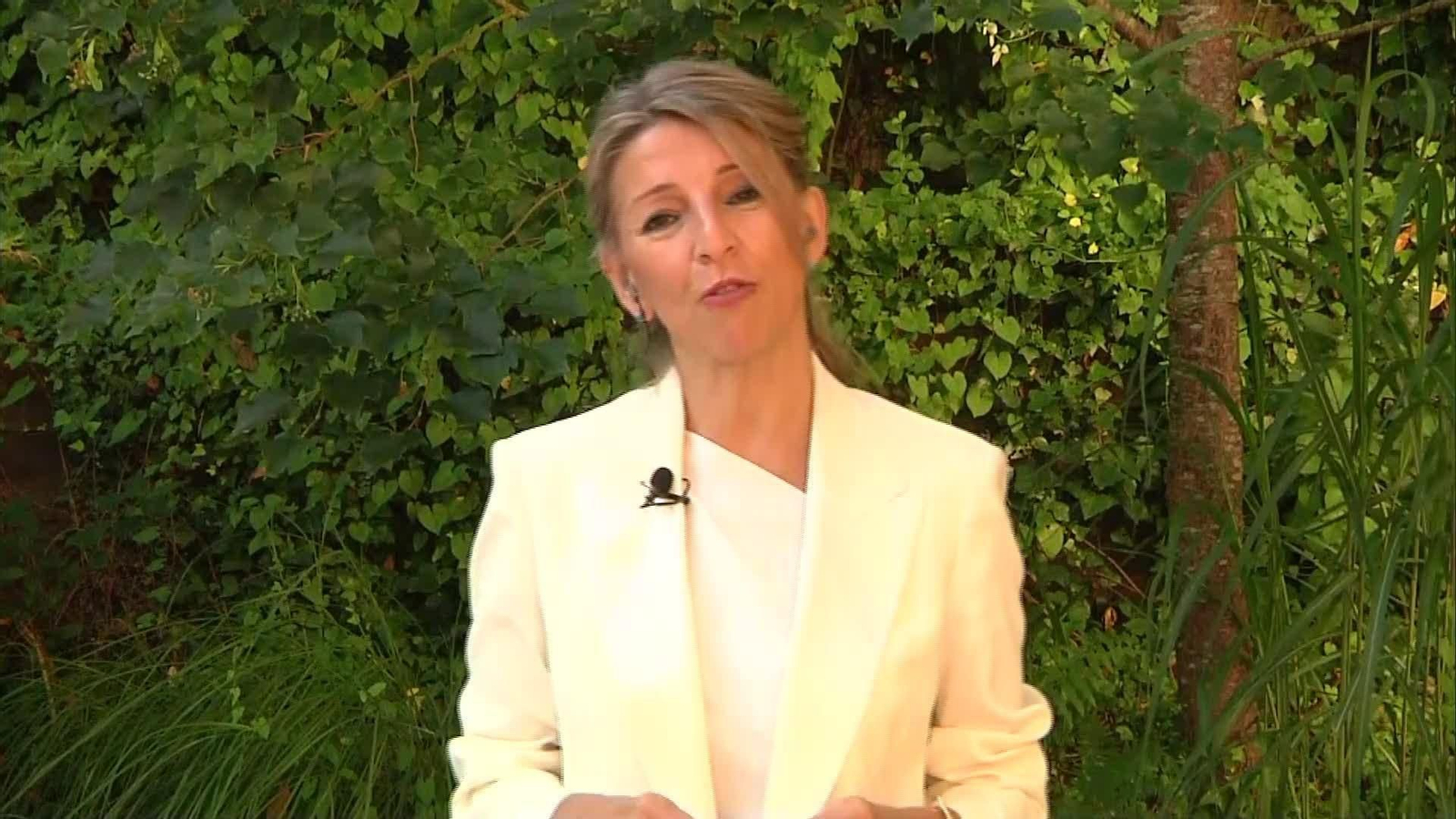 J012-MADRID ENTREVISTA YOLANDA DIAZ MEDIASET