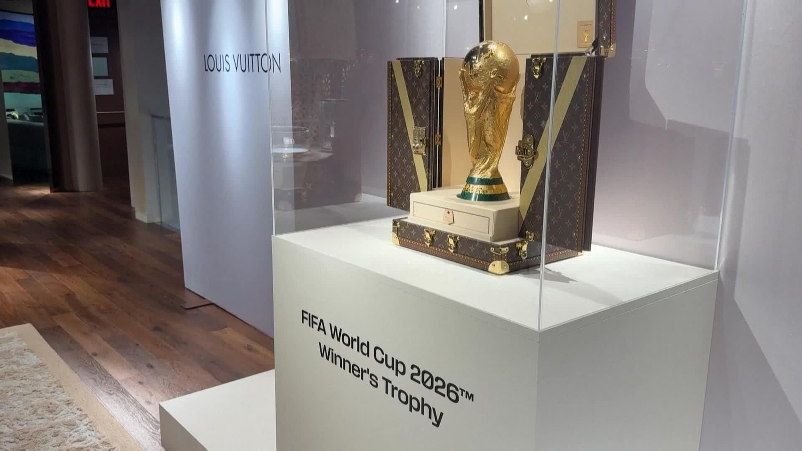 va la copa del mundo ya está en ny