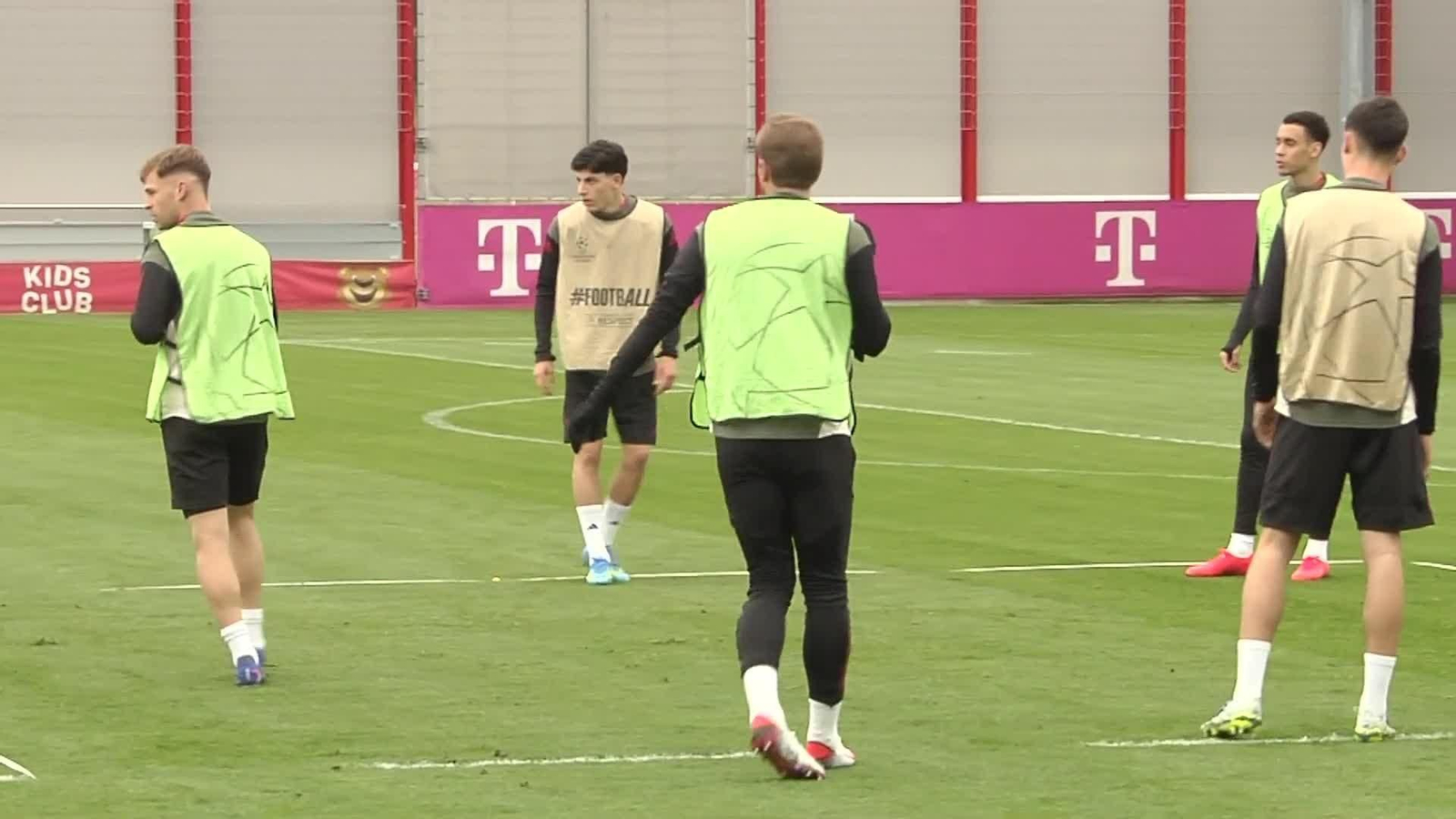 va entreno del bayern