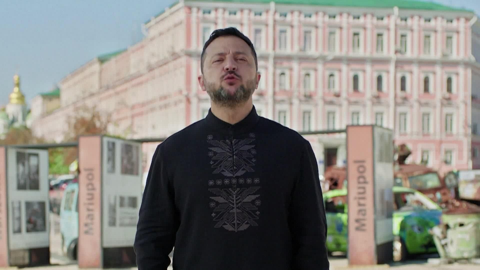 va ucrania llegadas y zelenski dia independencia