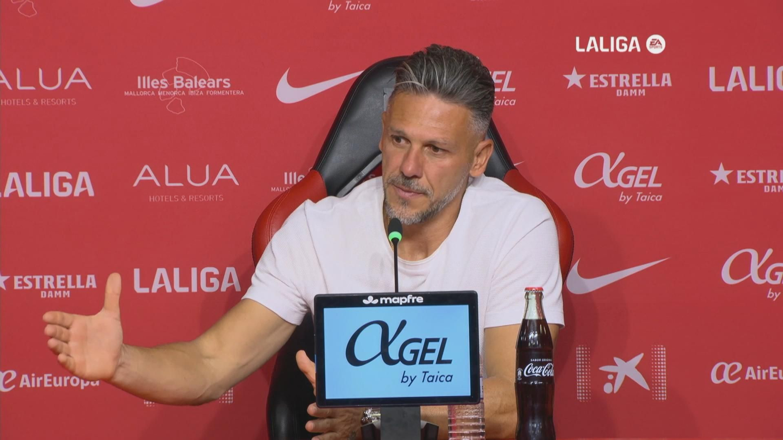 Demichelis: "El Mallorca va a merecer volver a Primera"