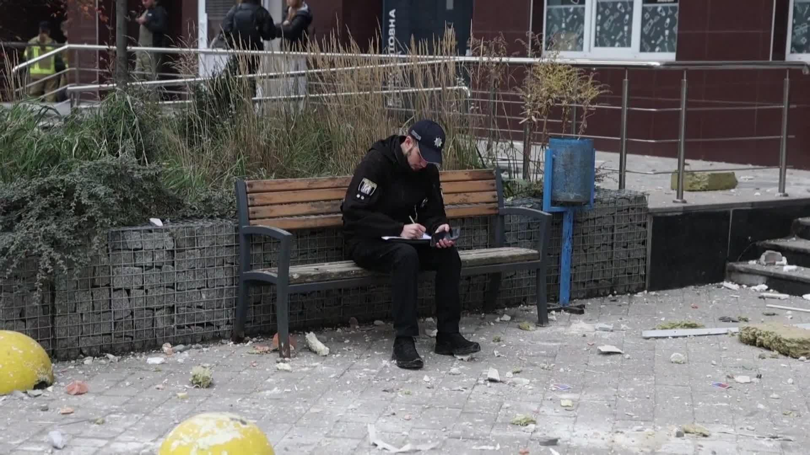 va ataque kiev con dron dos muertos