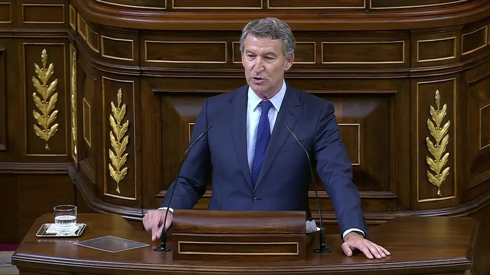 Feijóo a Sánchez: “Confiese todo lo que sabe, ayude a devolver el botín y convoque elecciones” Feijóo a Sánchez: “Confiese todo lo que sabe, ayude a devolver el botín y convoque elecciones”
