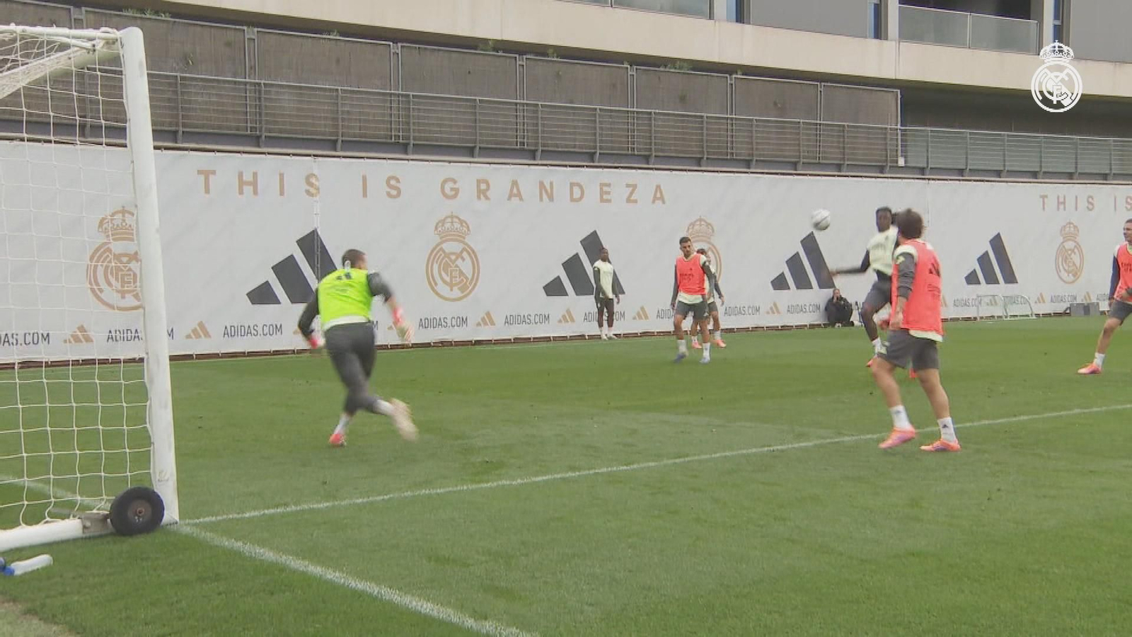 Entrenamiento del Real Madrid