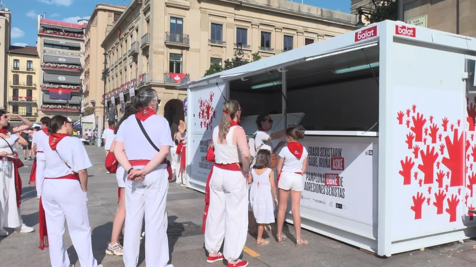 S038-PAMPLONA DENUNCIA AGRESION  SEXUAL SAN FERMÍN
