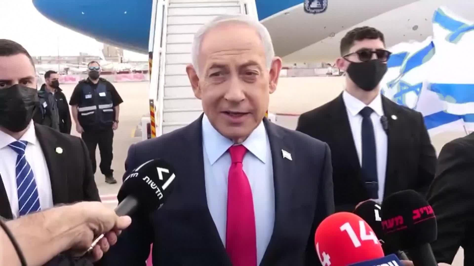 M068-ISRAEL NETANYAHU VIAJA A WHASINGTON