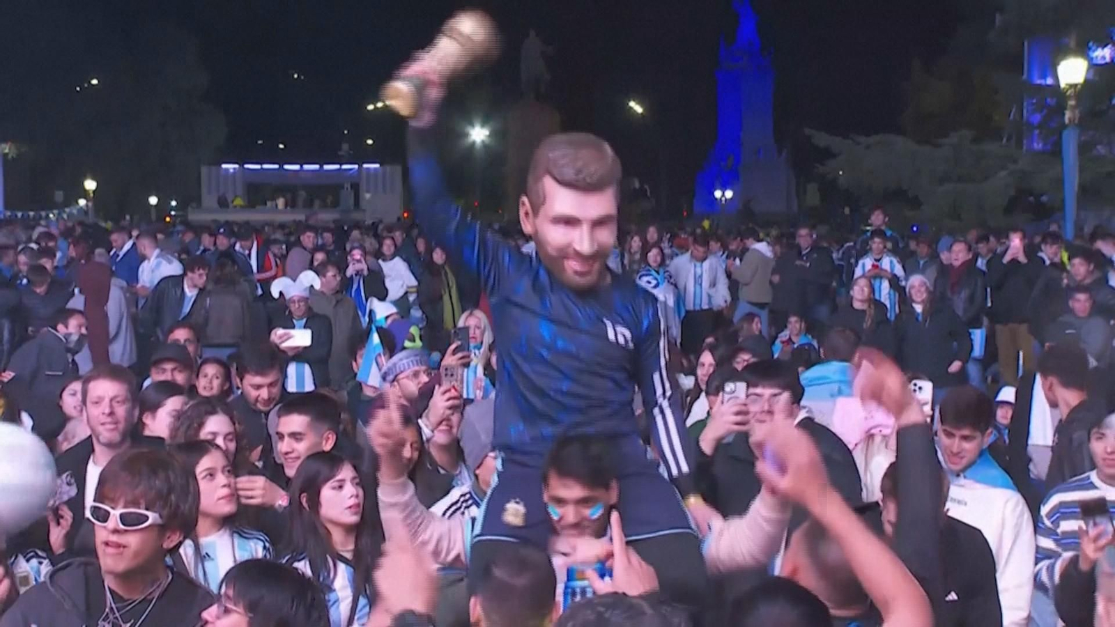 Argentina celebra otro récord de Messi antes del cruce contra Cabo Verde