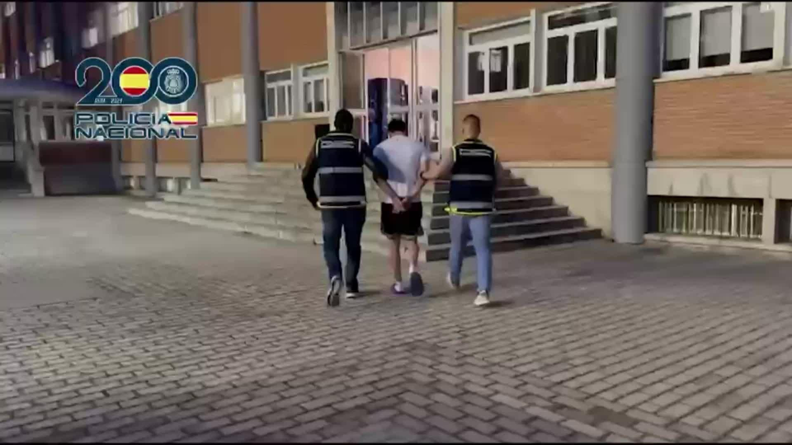 M013-IMAGENES POLICIA FUGITIVO TREN DE ARAGUA