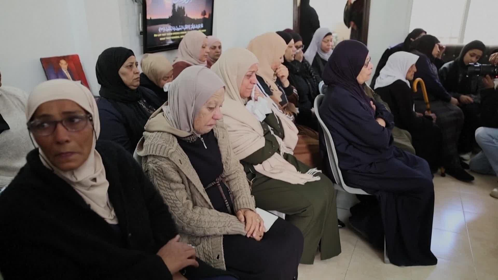 va funeral asesinado jericho durante registro israel